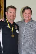 Shane Brook (Eastern Bulldogs) 2002 Ken Allen Medalists with John Sackson NRLWA